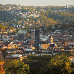 Schwabstra&szlig;e im Herbst